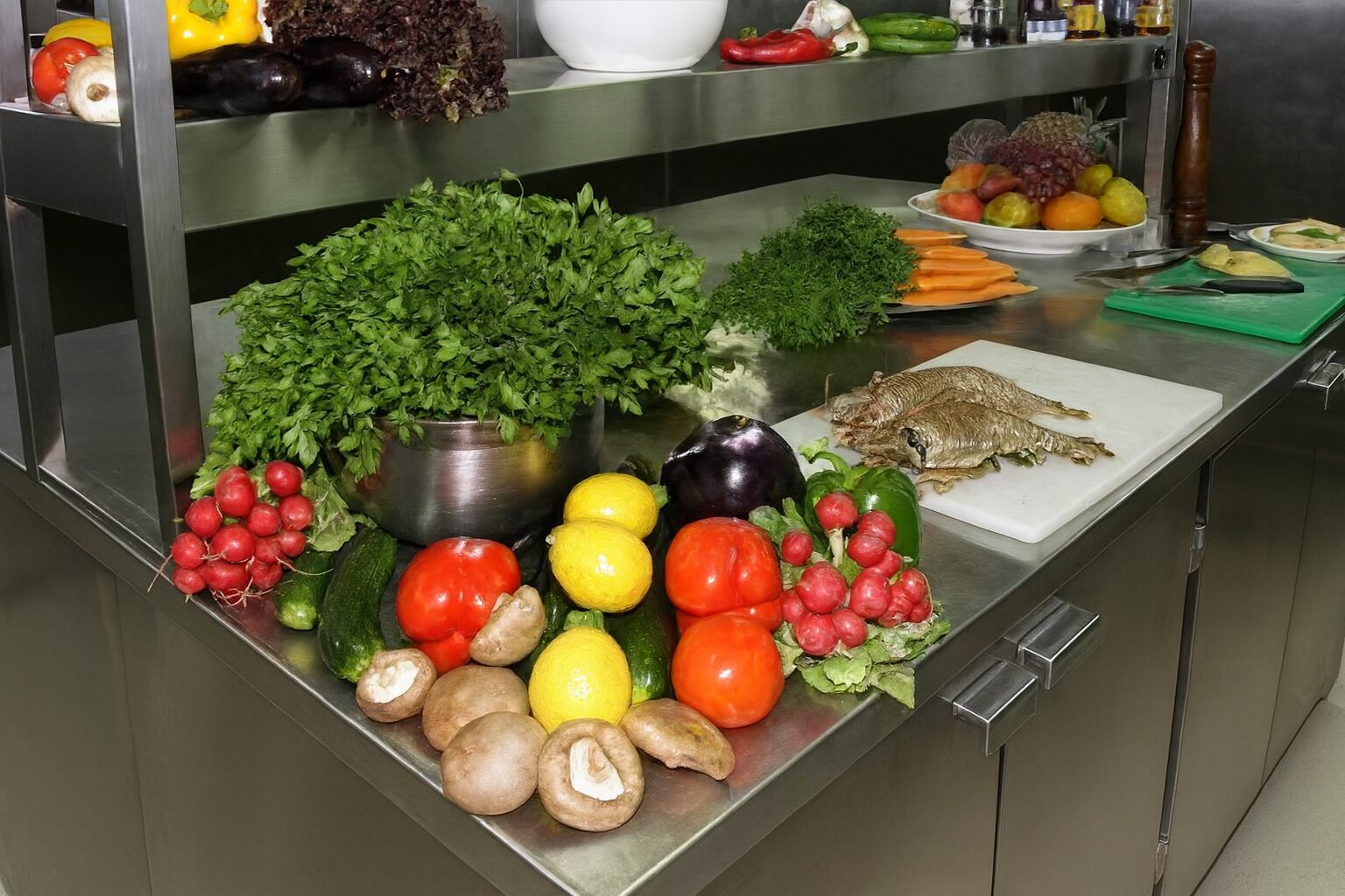 Food and beverage storage at sea