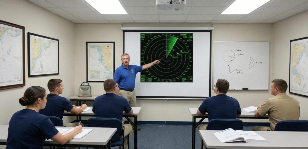 RYA Radar Course online vs classroom