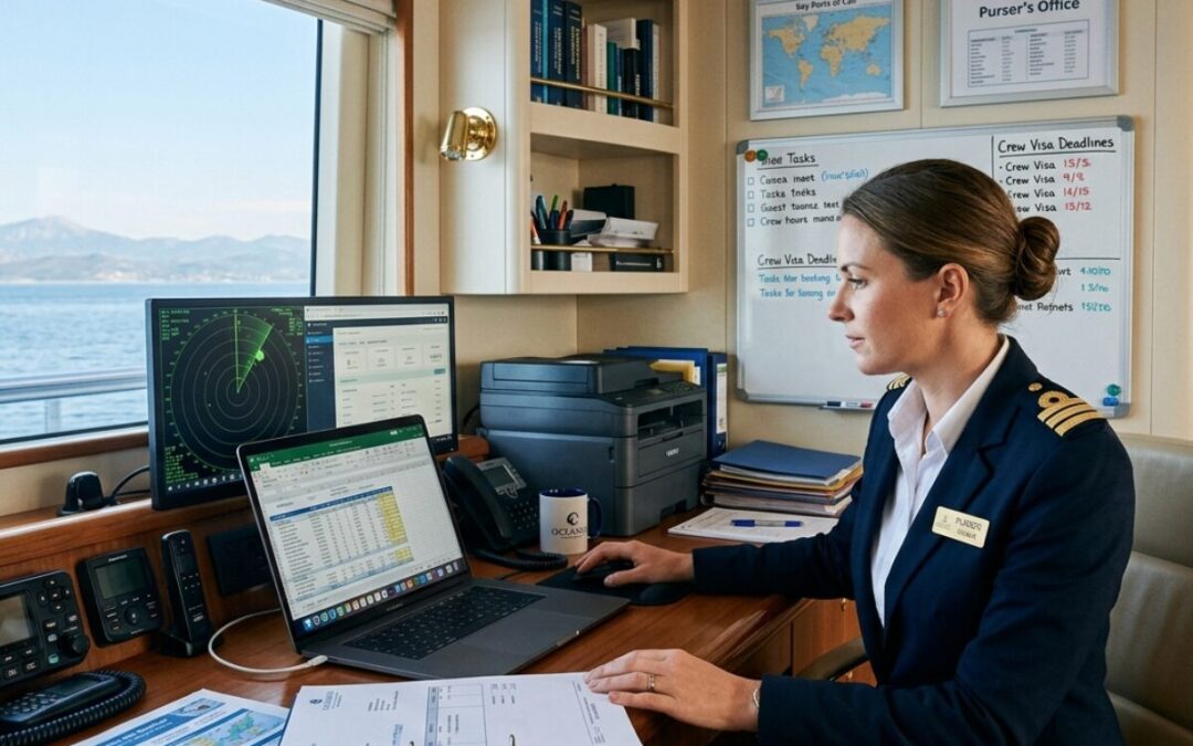 The Role of a Yacht Purser and Why It’s Important